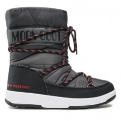 Bottes De Neige Moon Boot Boys Sport Black Castlerock