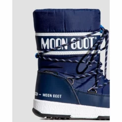 Bottes De Neige Moon Boot Boys Sport Blue Navy White -Promos Le Chameau Magasin 008 34051300 002bluenavy white 07