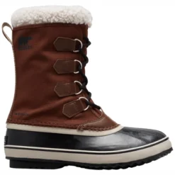 Bottes De Neige Sorel Men 1964 Pac Nylon Tobacco Black