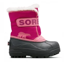 Bottes De Neige Sorel Toddler Snow Commander Tropic Pink