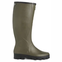 Bottes De Pluie Le Chameau Men Cérès Jersey Lined Vert Chameau