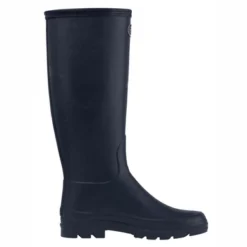Bottes De Pluie Le Chameau Women Iris Jersey Lined Bleu Foncé