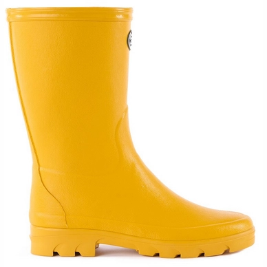 Bottes De Pluie Le Chameau Women Iris Bottillon Jersey Lined Jaune 1 Bottes De Pluie Le Chameau Women Iris Bottillon Jersey Lined Jaune