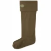 Chaussettes Pour Bottes Le Chameau Fleece Liners Vert Chameau