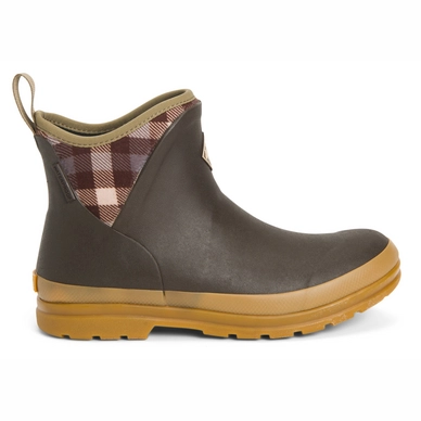 Bottes De Pluie Muck Boot Women Muck Originals Pull On Ankle Brown Plaid 1 Bottes De Pluie Muck Boot Women Muck Originals Pull On Ankle Brown Plaid