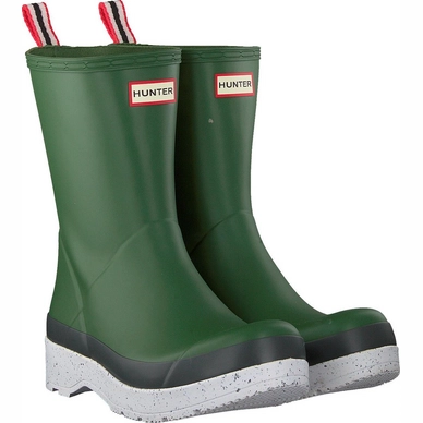 Bottes De Pluie Hunter Men Original Play Mid Height Speckle Scottish Moss Green Spurrey White 2 Bottes De Pluie Hunter Men Original Play Mid Height Speckle Scottish Moss Green Spurrey White - Image 2