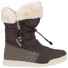 Bottes De Neige Winter-Grip Femmes Nordic Fur Mid Marron Beige Blanc Cassé
