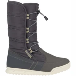 Bottes De Neige Winter-Grip Femmes Nordic Stroller Anthracite Beige Marron