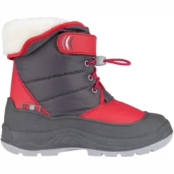 Bottes De Neige Winter-Grip Junior Hooppin Bieber Gris Rouge Anthracite