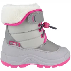 Bottes De Neige Winter-Grip Junior Hoppin Bieber Gris Clair Gris Rose