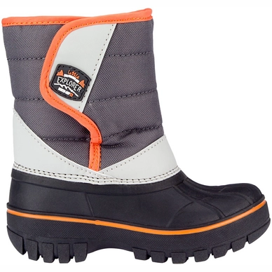 Bottes De Neige Winter-Grip Junior Mountain Enfant Noir Anthracite Gris Clair Orange 1 Bottes De Neige Winter-Grip Junior Mountain Enfant Noir Anthracite Gris Clair Orange