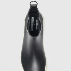 Bottes De Pluie Stutterheim Chelsea Rainwalker Unisex Black/White -Promos Le Chameau Magasin 1783 White 3