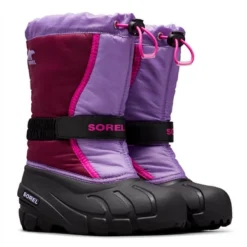 Bottes Sorel Childrens Flurry Purple Dahlia -Promos Le Chameau Magasin 1855252 562 f25B15D