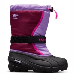 Bottes Sorel Childrens Flurry Purple Dahlia