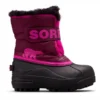 Bottes Sorel Childrens Snow Commander Purple Dahlia