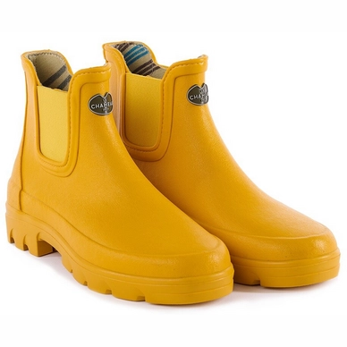 Bottes De Pluie Le Chameau Women Iris Chelsea Jaune 2 Bottes De Pluie Le Chameau Women Iris Chelsea Jaune - Image 2
