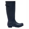 Bottes De Pluie Hunter Original Back Adjustable Navy
