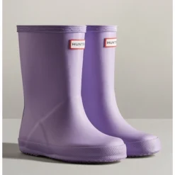 Bottes De Pluie Hunter Kids First Classic Lavender Mist -Promos Le Chameau Magasin 20210715101245 PROD AW21 ORG KFT5003RMA LDM 22028129
