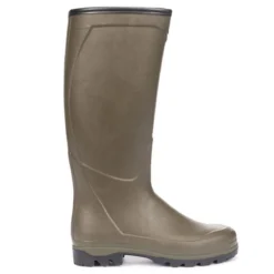 Bottes En Caoutchouc Le Chameau Country Cross Néoprène Vert Chameau Homme