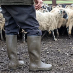 Bottes De Pluie Le Chameau Country Cross Jersey Vert -Promos Le Chameau Magasin 2913 7100