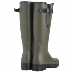 Bottes De Pluie Le Chameau Women Vierzonord Neoprene Lined Vert Chameau -Promos Le Chameau Magasin 3 1175 7100 2