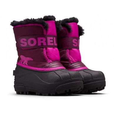Bottes De Neige Sorel Toddler Snow Commander Purple Dahlia 2 Bottes De Neige Sorel Toddler Snow Commander Purple Dahlia - Image 2