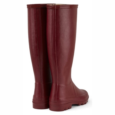 Bottes De Pluie Le Chameau Women Iris Jersey Lined Rouge 3 Bottes De Pluie Le Chameau Women Iris Jersey Lined Rouge - Image 3