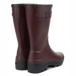 Bottes De Pluie Le Chameau Women Giverny Jersey Lined Bottillon Cherry -Promos Le Chameau Magasin 3 4209 4579 2