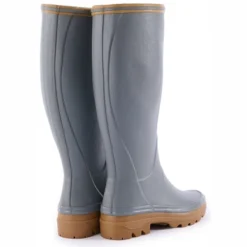 Bottes De Pluie Le Chameau Women Giverny Jersey Gris -Promos Le Chameau Magasin 3 4210 0015 a 2 1