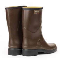 Bottes De Pluie Aigle Men Bison 2 Marron -Promos Le Chameau Magasin 36505 3