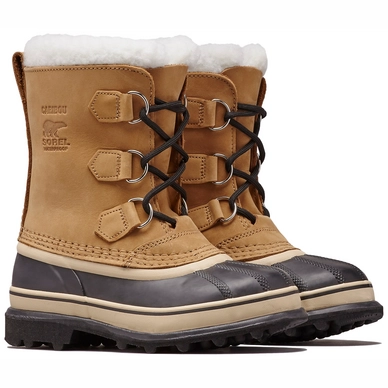 Bottes De Neige Sorel Youth Caribou Buff 4 Bottes De Neige Sorel Youth Caribou Buff - Image 4