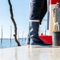Bottes En Caoutchouc Le Chameau Marinord Evo Neoprene Lined Boot Marine -Promos Le Chameau Magasin 4 2118 4