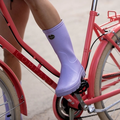 Bottes De Pluie Le Chameau Women Iris Bottillon Jersey Lined Lila 4 Bottes De Pluie Le Chameau Women Iris Bottillon Jersey Lined Lila - Image 4