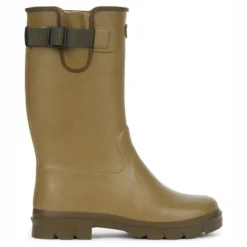 Bottes De Pluie Le Chameau Children Petite Vierzon Jersey Lined Vert Vierzon