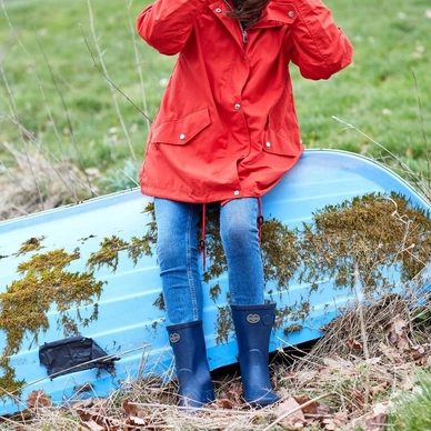 Bottes De Pluie Le Chameau Women Giverny Jersey Lined Bottillon Marine 5 Bottes De Pluie Le Chameau Women Giverny Jersey Lined Bottillon Marine - Image 5