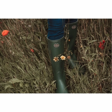 Bottes De Pluie Le Chameau Women Iris Jersey Lined Vert Foncé 6 Bottes De Pluie Le Chameau Women Iris Jersey Lined Vert Foncé - Image 6