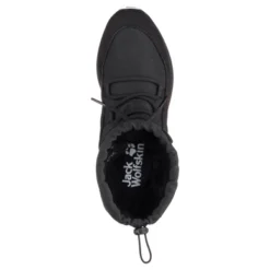 Bottes De Neige Jack Wolfskin Women Nevada Texapore Mid Black Black -Promos Le Chameau Magasin 6 4035811 6053 F380