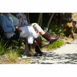 Bottes De Pluie Le Chameau Women Giverny Jersey Lined Bottillon Cherry -Promos Le Chameau Magasin 6 4209 4579 5