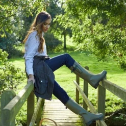 Bottes De Pluie Le Chameau Women Vierzonord Neoprene Lined Vert Chameau -Promos Le Chameau Magasin 7 1175 7100 6