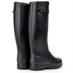 Bottes De Pluie Aigle Women Aiglentine Fur 2 Noir -Promos Le Chameau Magasin 88829 3