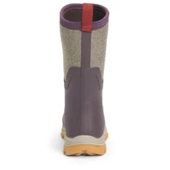 Bottes De Pluie Muck Boot Femme Arctic Sport II Mid Bordeaux Tweed -Promos Le Chameau Magasin 9 as2m 6tw TOP