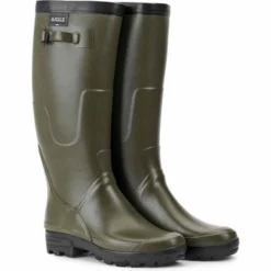 Bottes De Pluie Aigle Benyl Kaki -Promos Le Chameau Magasin 923x1200 1