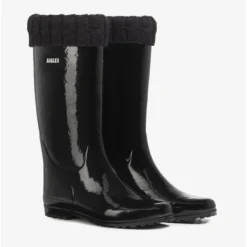 Bottes De Pluie Aigle Women Eliosa Winter Noir -Promos Le Chameau Magasin AIGNA031 2