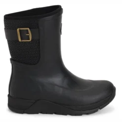 Bottes De Pluie Muck Boot Women Apres Slip On V2 Rubber Black