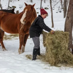 Bottes De Neige Muck Boot Women Arctic Sport II Tall Black Black -Promos Le Chameau Magasin AS2T 000SportIIBlackhorse