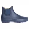 Bottes De Pluie Le Chameau Women Iris Chelsea Jersey Lined Bleu Foncé