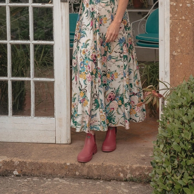 Bottes De Pluie Le Chameau Women Iris Chelsea Jersey Lined Rose 5 Bottes De Pluie Le Chameau Women Iris Chelsea Jersey Lined Rose - Image 5