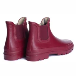 Bottes De Pluie Le Chameau Women Iris Chelsea Jersey Lined Rouge -Promos Le Chameau Magasin Iris20Chelsea20jersey20lined20boot20rouge2030