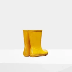 Bottes De Pluie Hunter Original Kids First Gloss Yellow 7 Bottes De Pluie Hunter Original Kids First Gloss Yellow -Promos Le Chameau Magasin KFT5003RGL RYL3