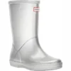 Bottes En Caoutchouc Hunter Little Kids First Classic Metal Silver